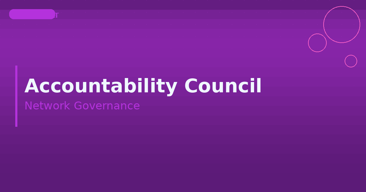 Consultation Results: Radix Accountability Council